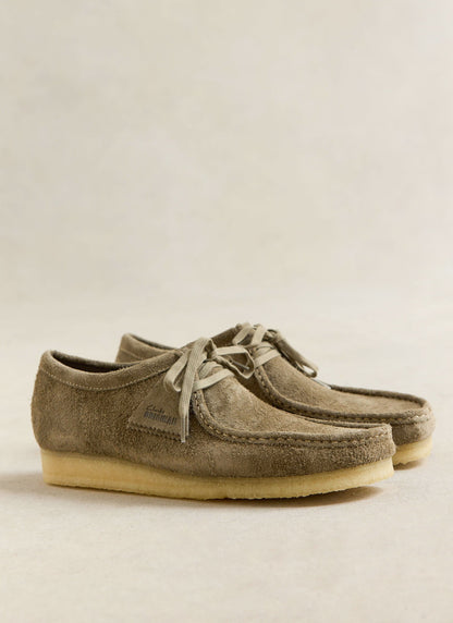 Clarks Suede Wallabee - Smoke Grey - Percival | Percival Quality