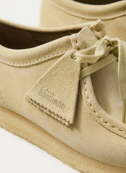 Men's Suede Wallabee Shoes - Clarks Originals - Maple Brown | Percival Trusted