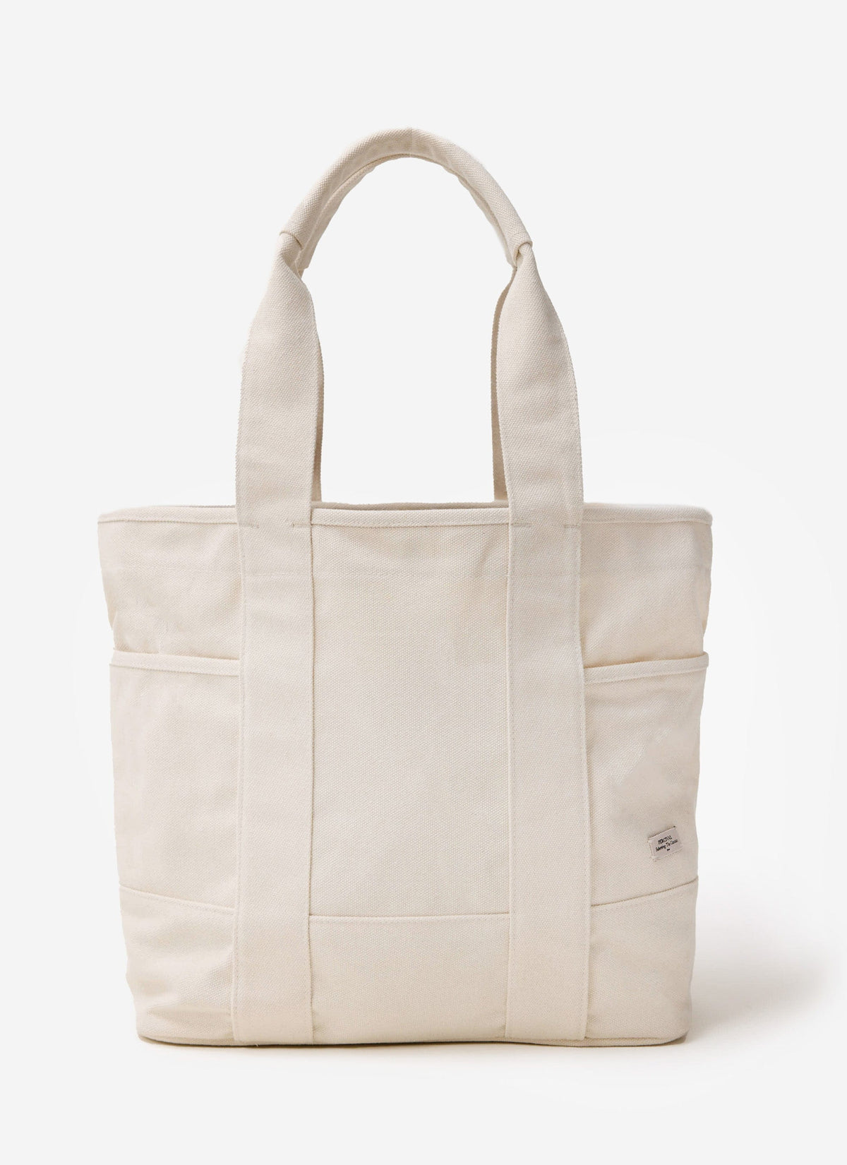 Tote Bag - Cotton Canvas - Cream | Percival Sale