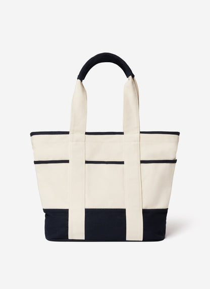 Tote Bag - Brighton & Hove Albion F.C. x Percival - Cream Navy | Percival New