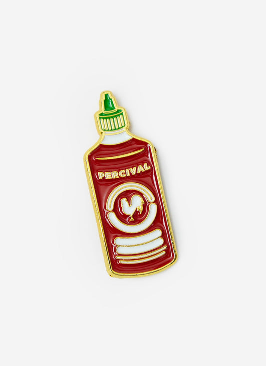 Percival Hot Sauce Pin Badges - Multi | Percival Customer Favorite