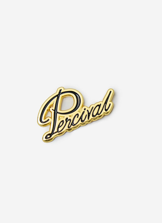 Percival Script Pin Badges - Multi | Percival Signature