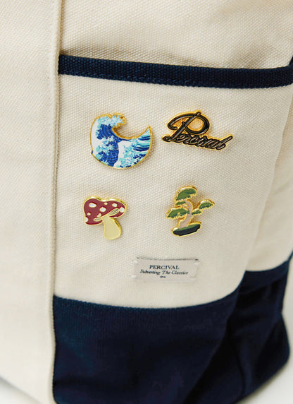 Percival Script Pin Badges - Multi | Percival Signature