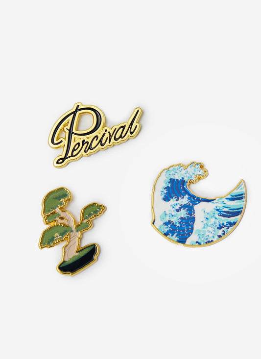 3 Pack Badges - Multi | Percival Best Price