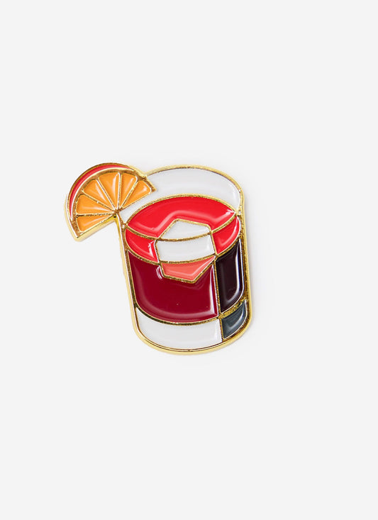 Percival Negroni Pin Badges - Multi | Percival Quality