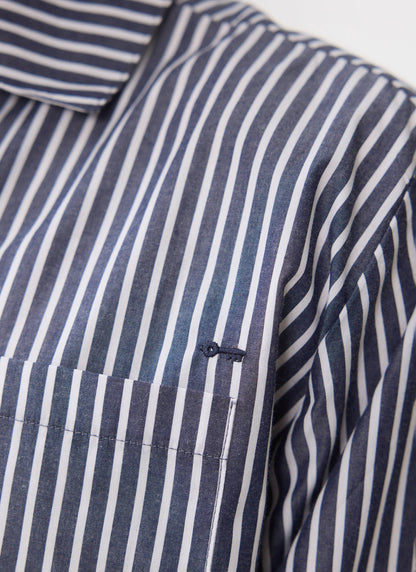 Pyjama Top - Cotton - Blue | Percival Popular