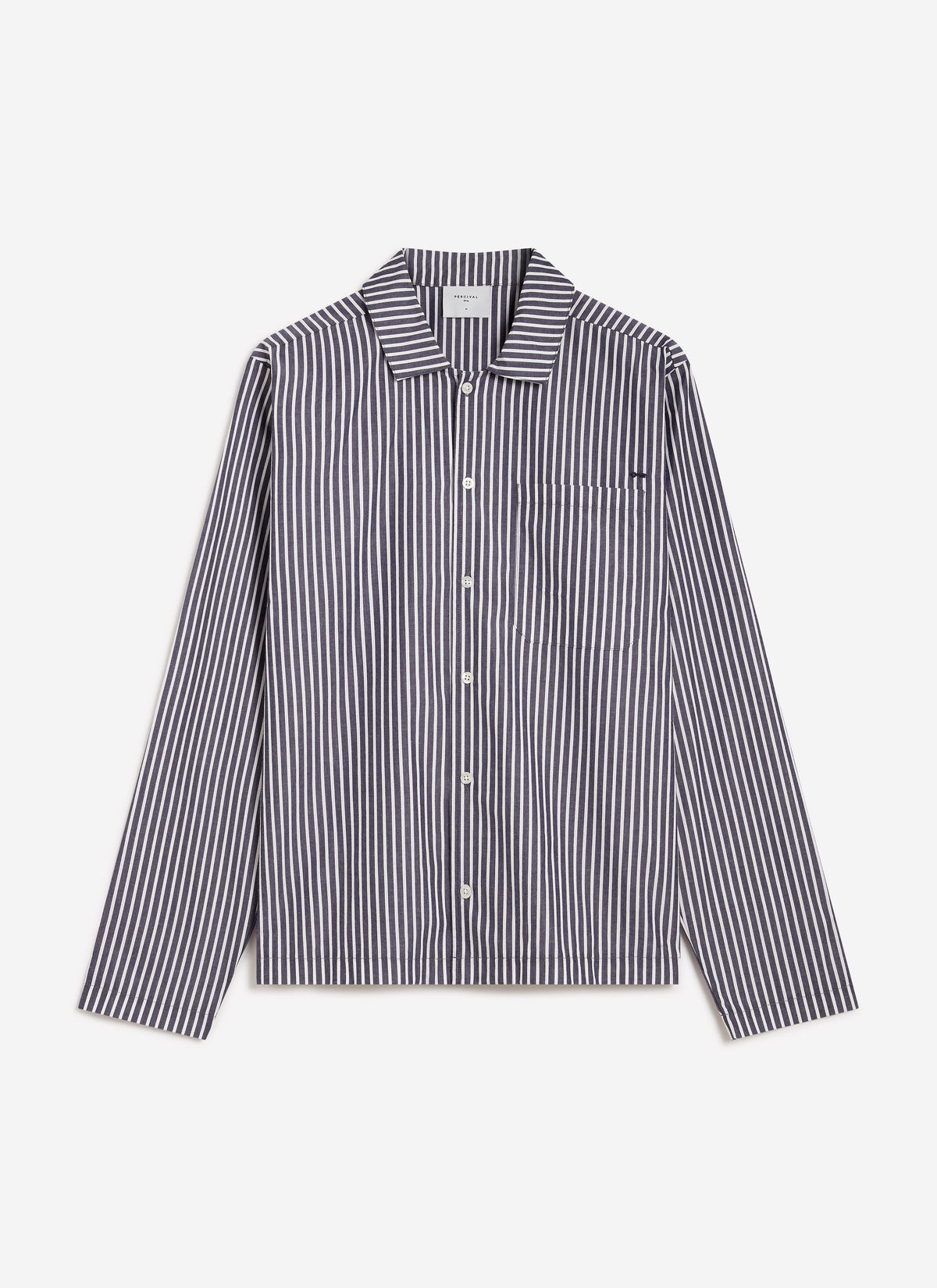 Pyjama Top - Cotton - Blue | Percival Popular