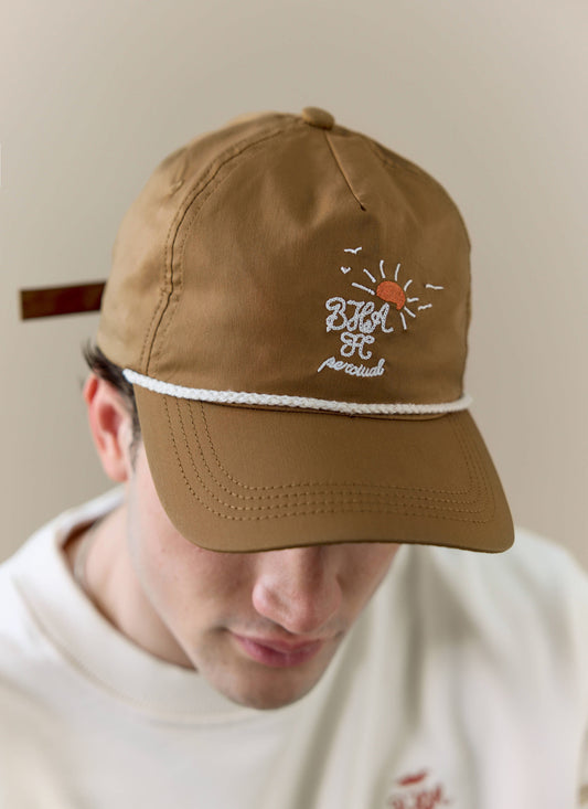 Men's Trucker Cap - Percival x Brighton & Hove Albion F.C. - Rust | Percival Best Seller
