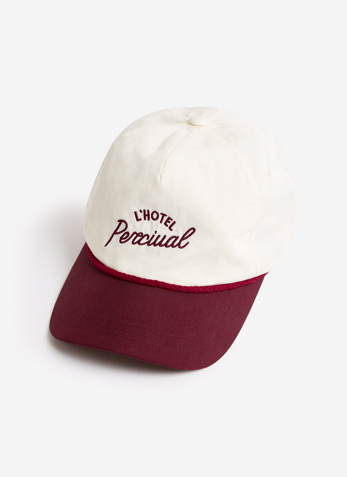 Men's Cap - L'Hotel Percival Soft Trucker - Ecru | Percival Hot Sale