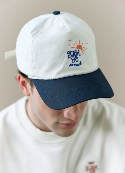 Trucker Cap - Brighton & Hove Albion F.C. x Percival - Cream Navy | Percival Special Offer