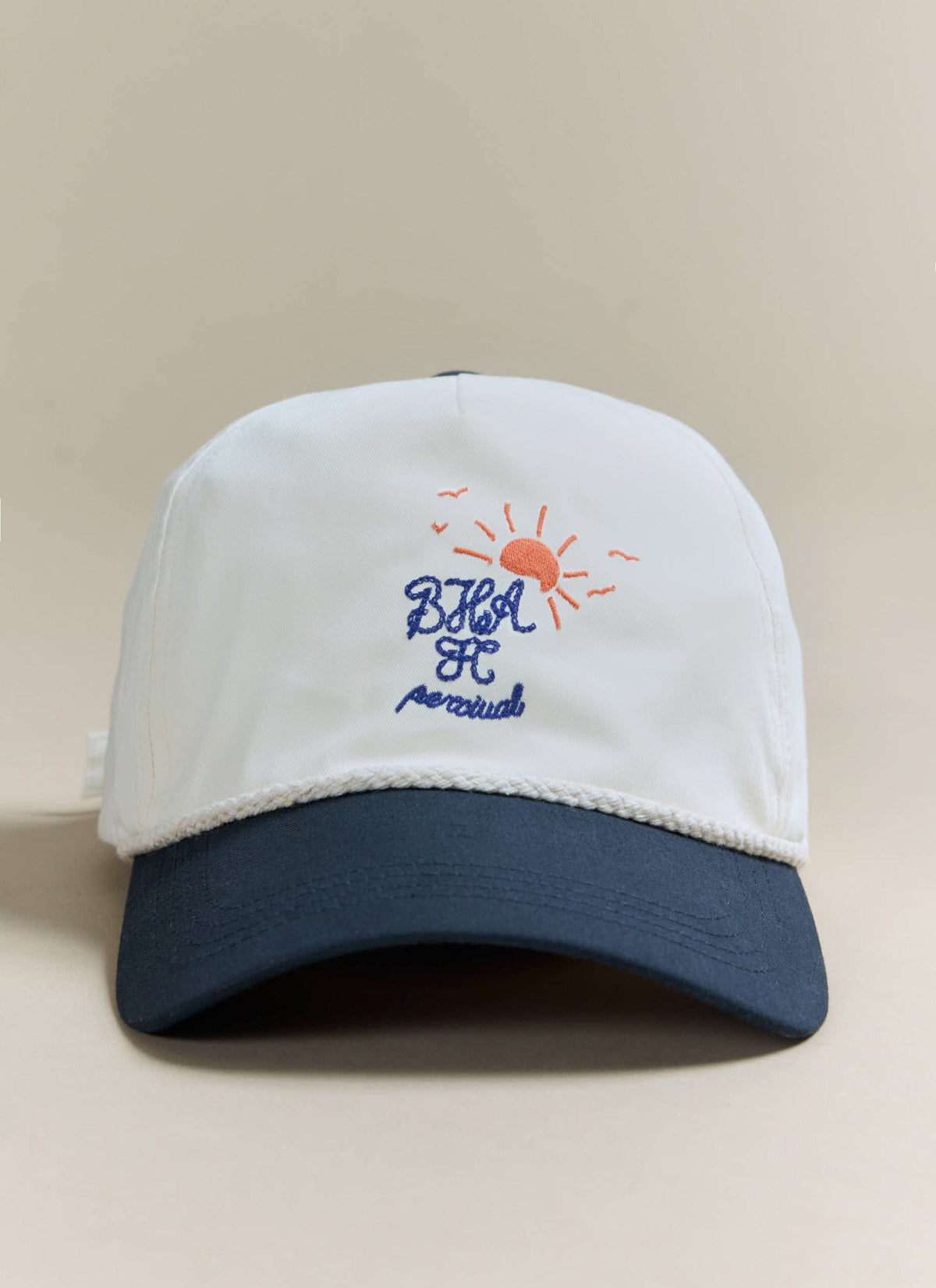 Trucker Cap - Brighton & Hove Albion F.C. x Percival - Cream Navy | Percival Special Offer