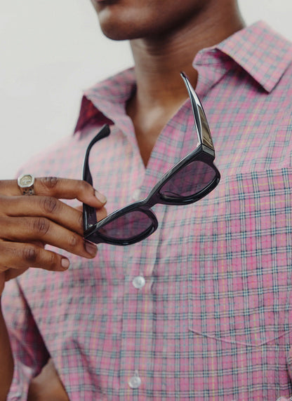 Classic Sunglasses - WFTS x Percival - Black Polarized Lenses | Percival Signature
