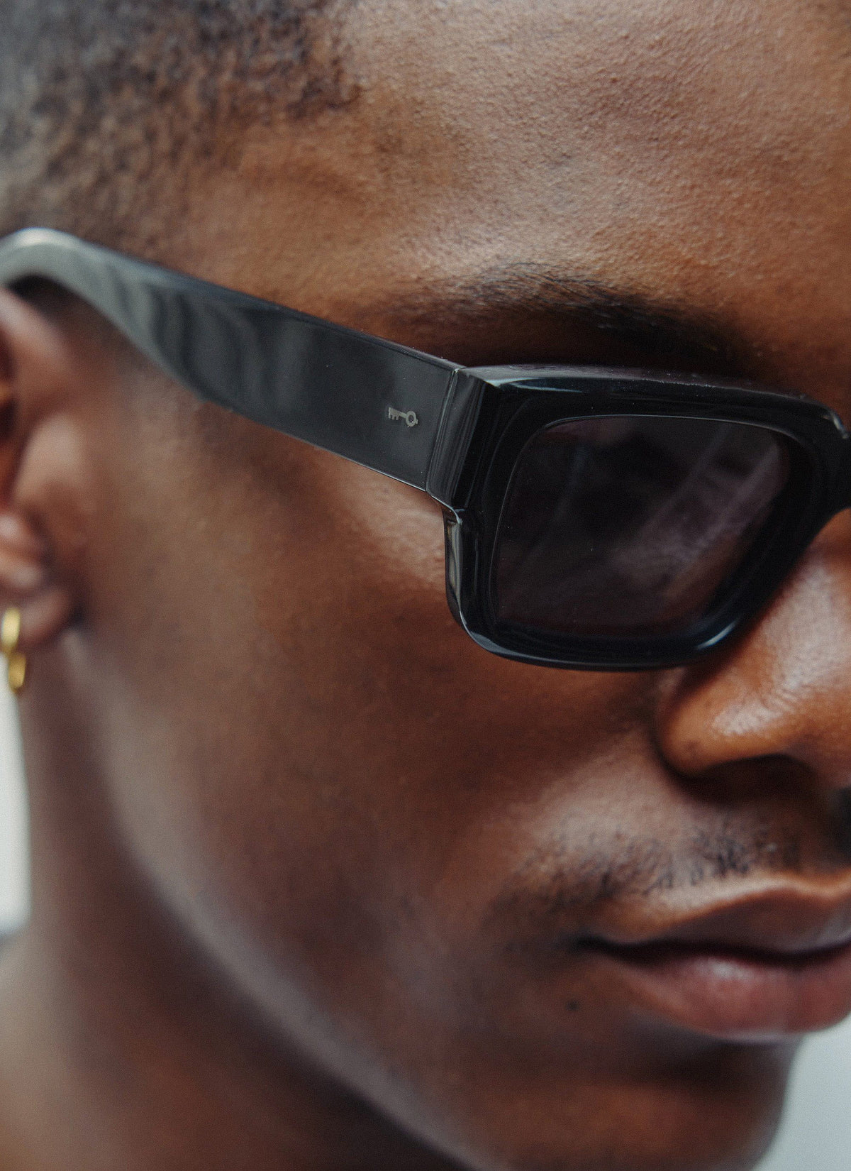 P002-E2 Black Sunglasses - Black Polarized Lenses | Percival Customer Favorite