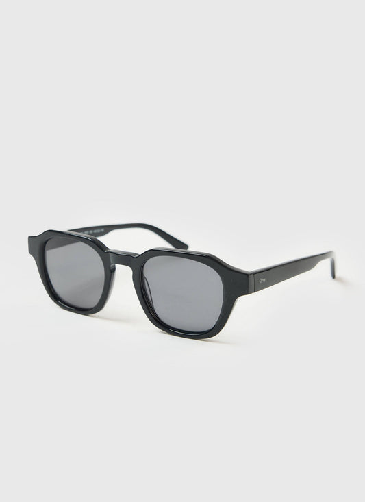 P001-E2 Black Sunglasses - Black Polarized Lenses | Percival Smart Buy