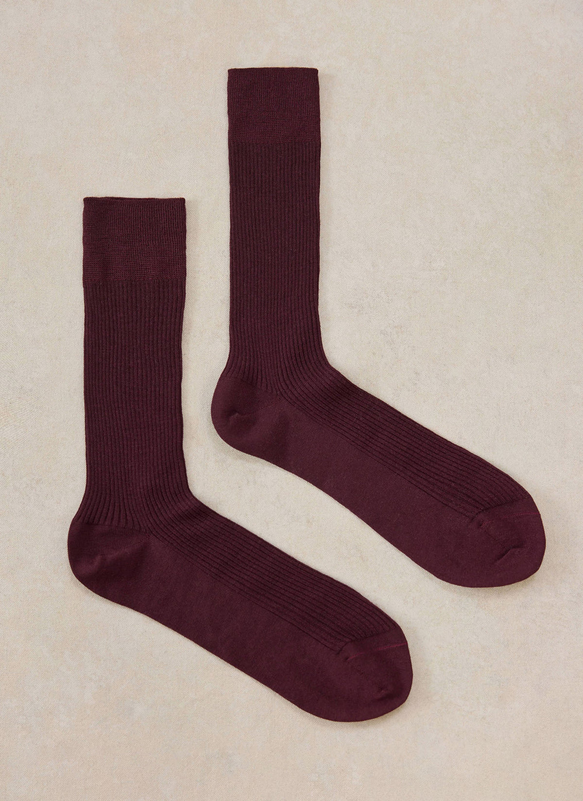 Men's Merlot Socks - Merino Wool - Percival | Percival Signature