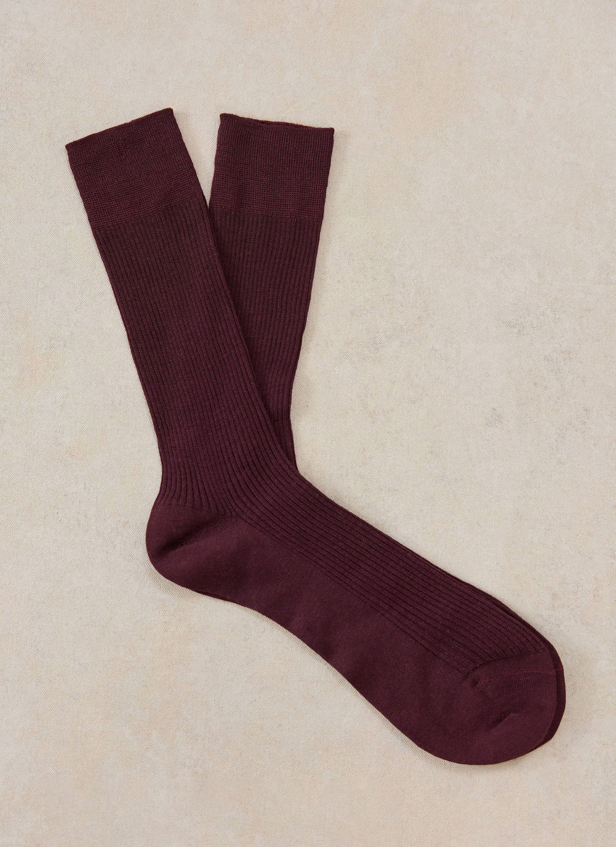 Men's Merlot Socks - Merino Wool - Percival | Percival Signature