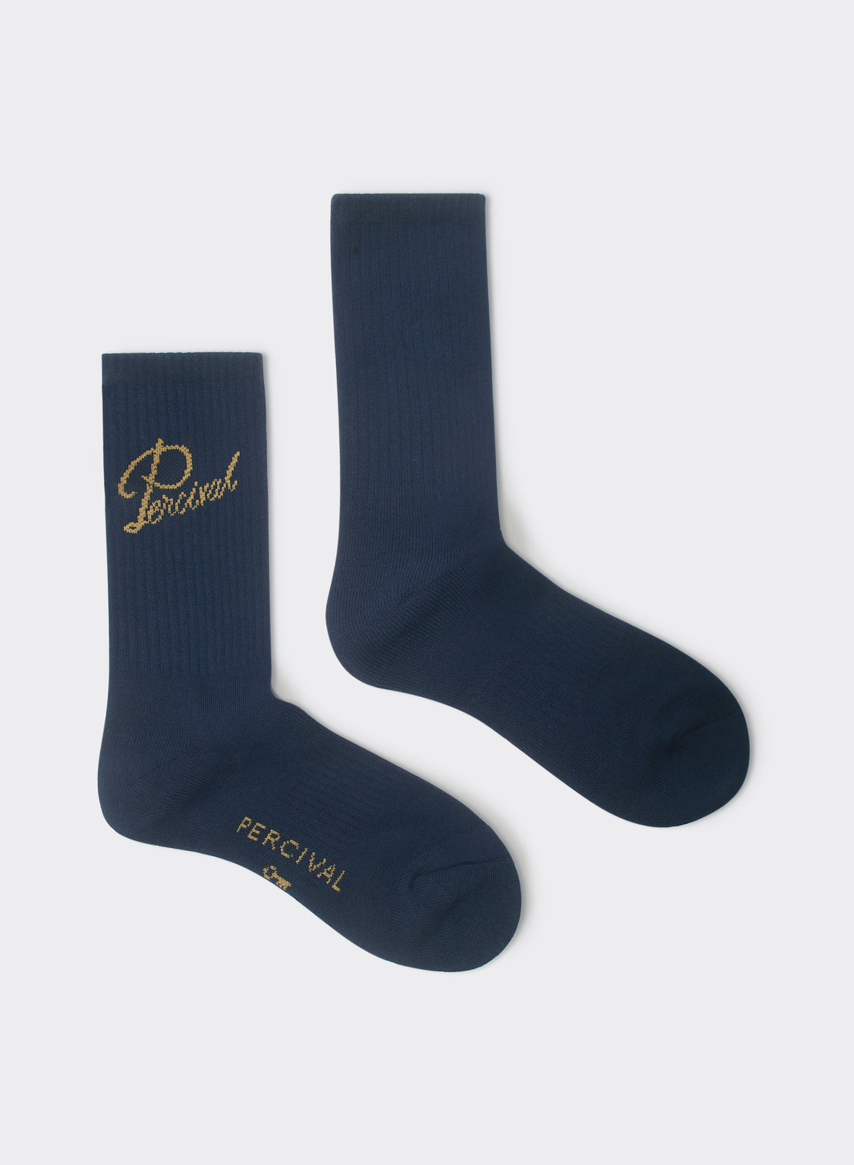 Men's Kingsley Jacquard Socks - Navy | Percival Special Offer