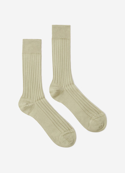 Loafer Dress Socks - Cotton - Sage | Percival Hot Sale