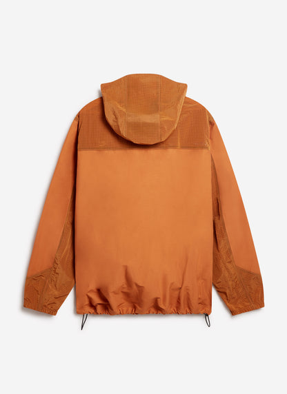 Men's PCVL Zip Through Water Resistant Jacket - Rust | Percival Sale