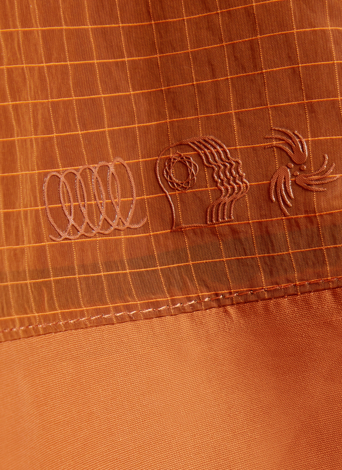Men's PCVL Zip Through Water Resistant Jacket - Rust | Percival Sale