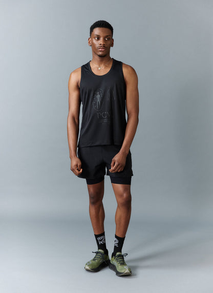 Men's Performance Vest PCVL - Black - Sport | Percival Best Seller
