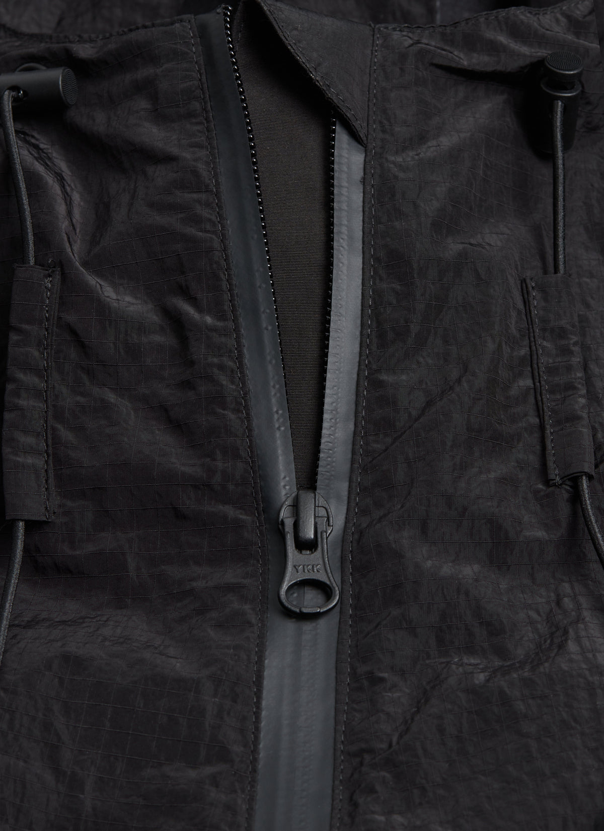 Men's Water Resistant Jacket - Black PCVL Zip Through | Percival Value