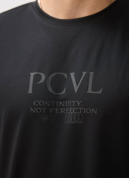 Men's Long Sleeve Performance Top - Black PCVL | Percival Top Pick