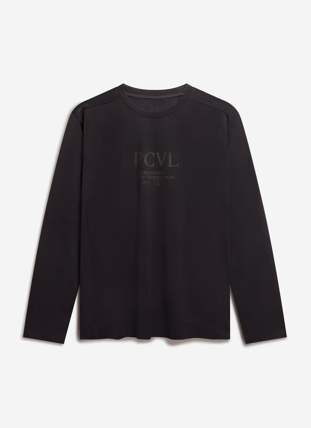 Men's Long Sleeve Performance Top - Black PCVL | Percival Top Pick