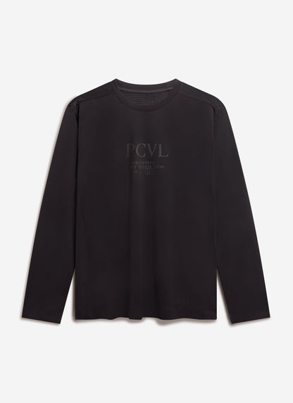 Men's Long Sleeve Performance Top - Black PCVL | Percival Top Pick