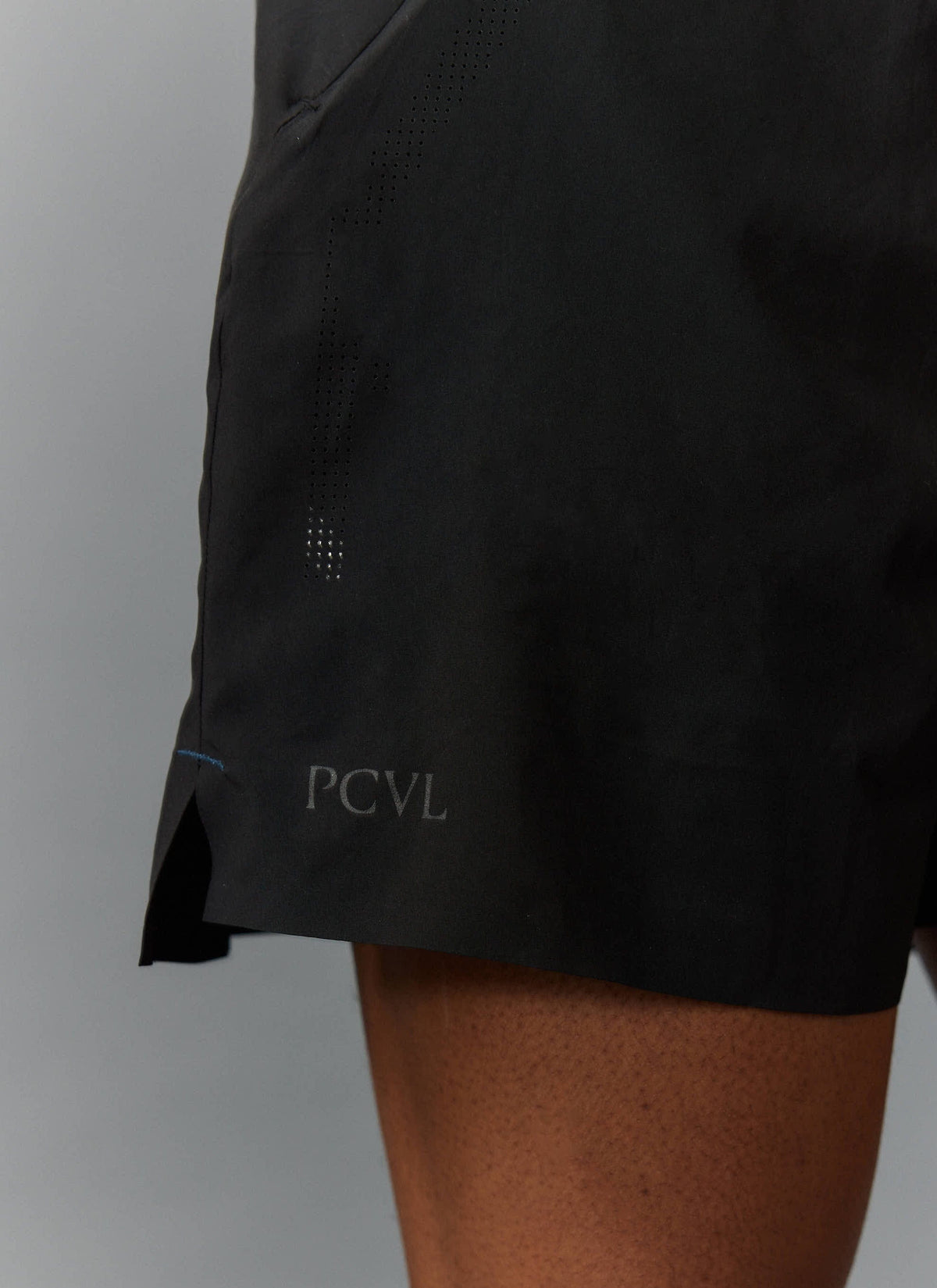 Men's PCVL Performance Nylon Shorts - Black - Quick-Dry, Breathable | Percival Sale