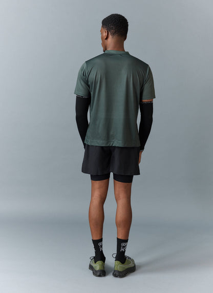 Men's Performance Top - PCVL Printed - Forest | Percival Latest