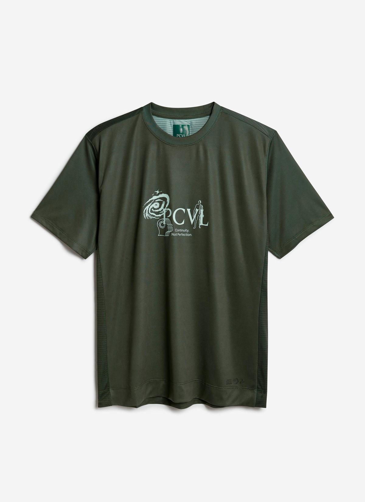 Men's Performance Top - PCVL Printed - Forest | Percival Latest
