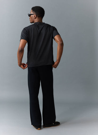 Men's PCVL Performance T-Shirt - Black Printed | Percival Trusted