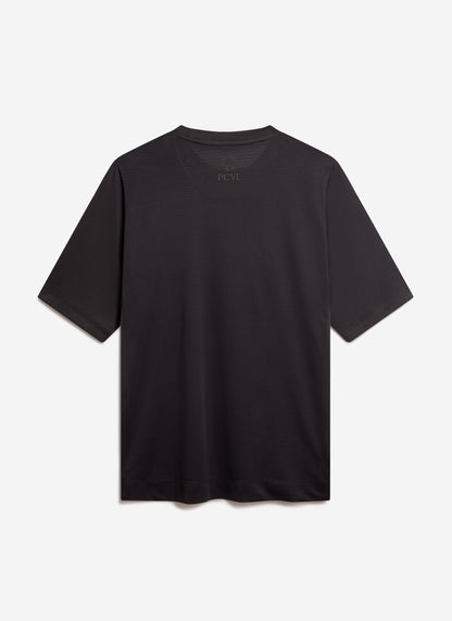 Men's PCVL Performance T-Shirt - Black Printed | Percival Trusted
