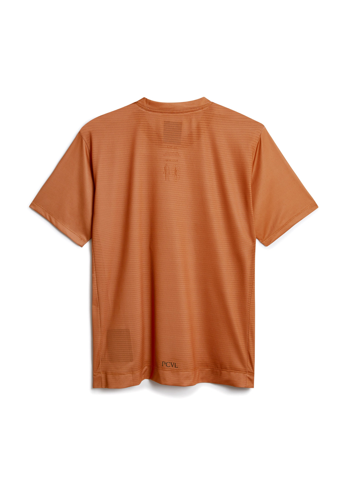 Men's PCVL Printed Performance Top - Rust | Percival Smart Buy