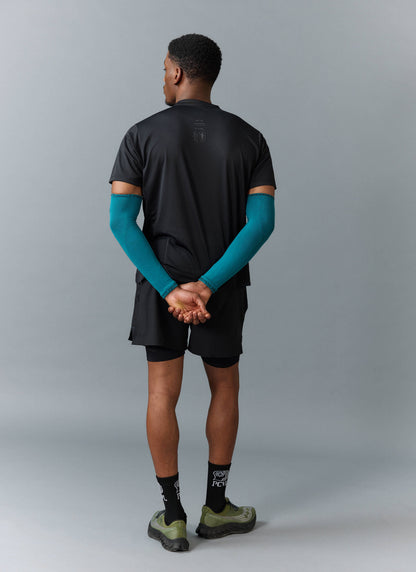 Men's PCVL Printed Performance Top - Black | Percival Sale
