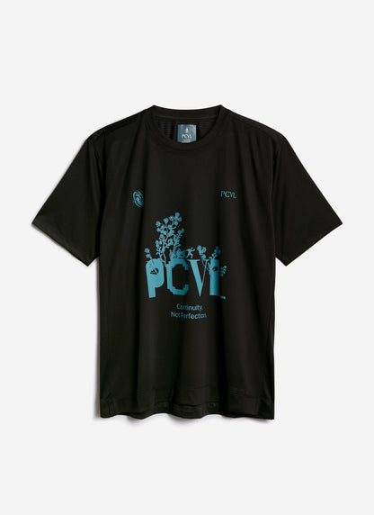 Men's PCVL Printed Performance Top - Black | Percival Sale