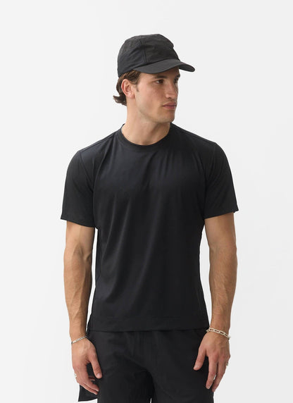 Men's Performance Training Top - Black PCVL Activewear | Percival Top Pick