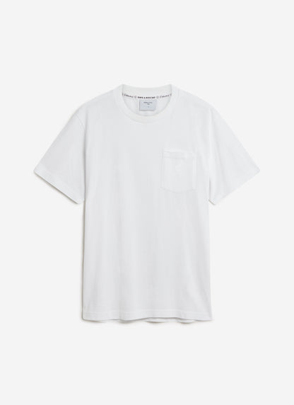 Short Sleeve Pocket T Shirt - Organic Cotton - White | Percival Hot Sale