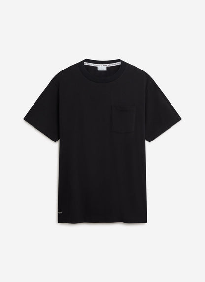 Short Sleeve Pocket T Shirt - Organic Cotton - Black | Percival Everyday